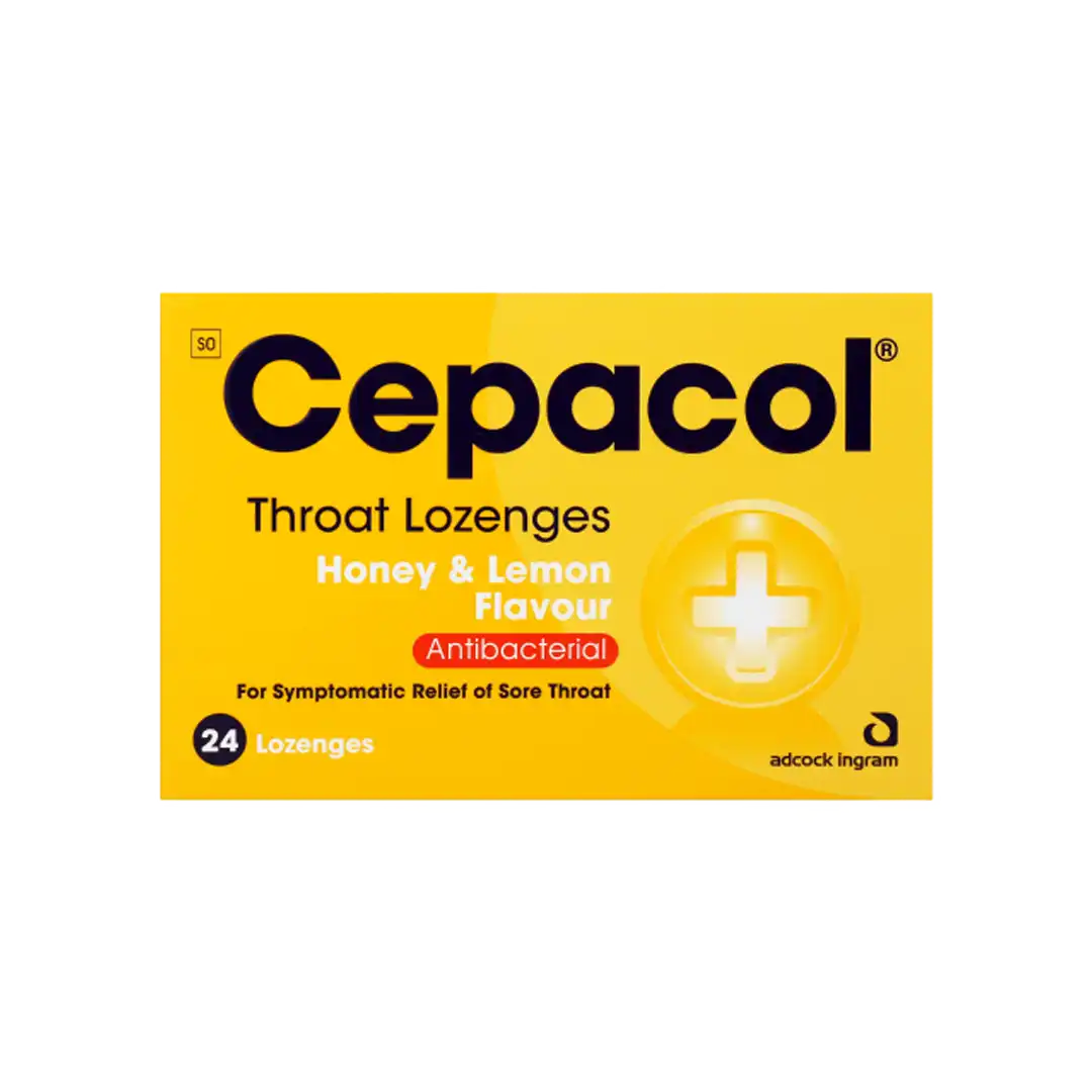Cepacol Throat Lozenges Honey & Lemon, 24's