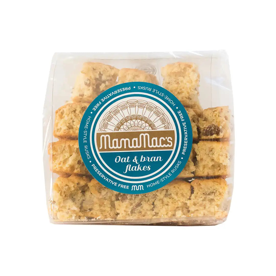 MamaMacs Oat & Bran Rusks, 400g