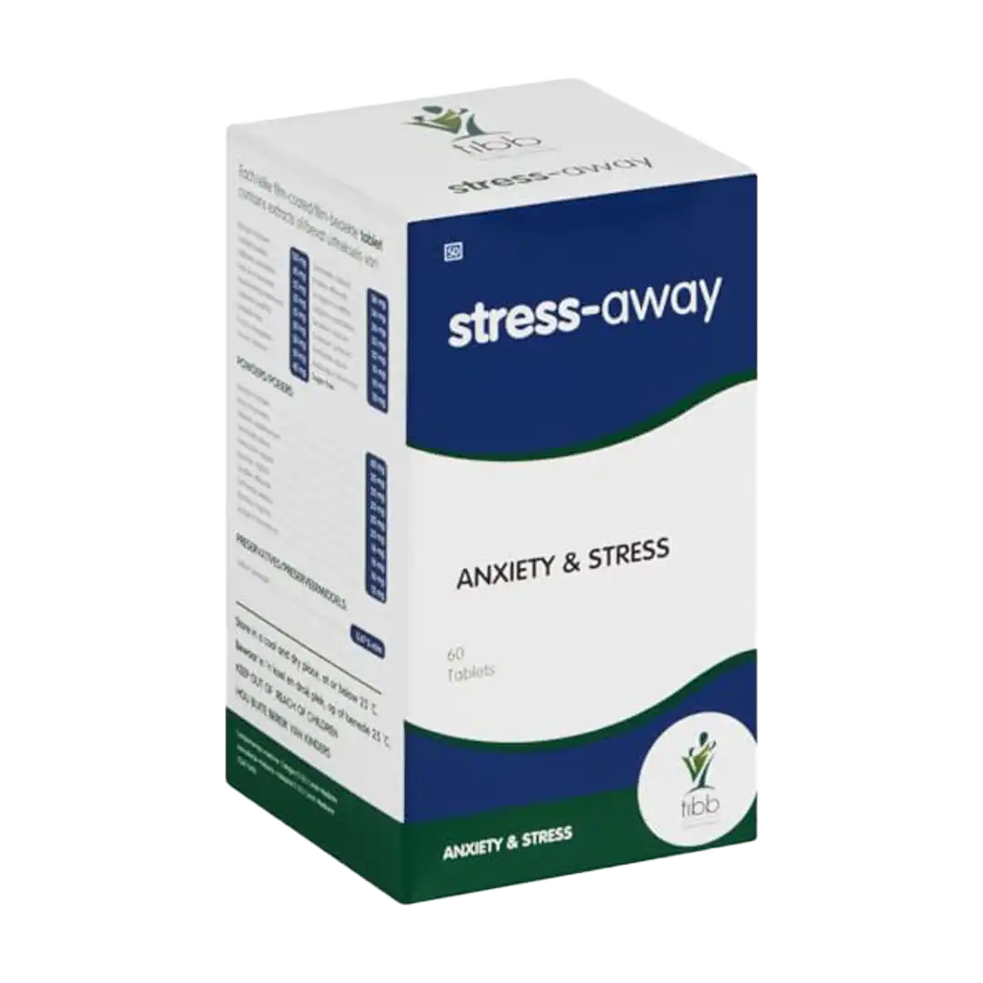 Tibb Stress-Away Tablets, 60's