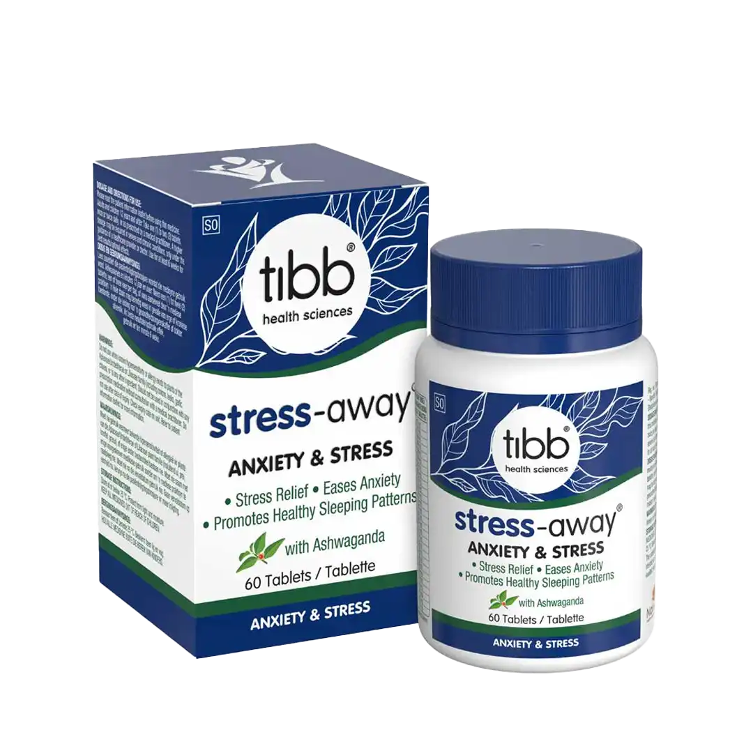 Tibb Stress-Away Tablets, 60's