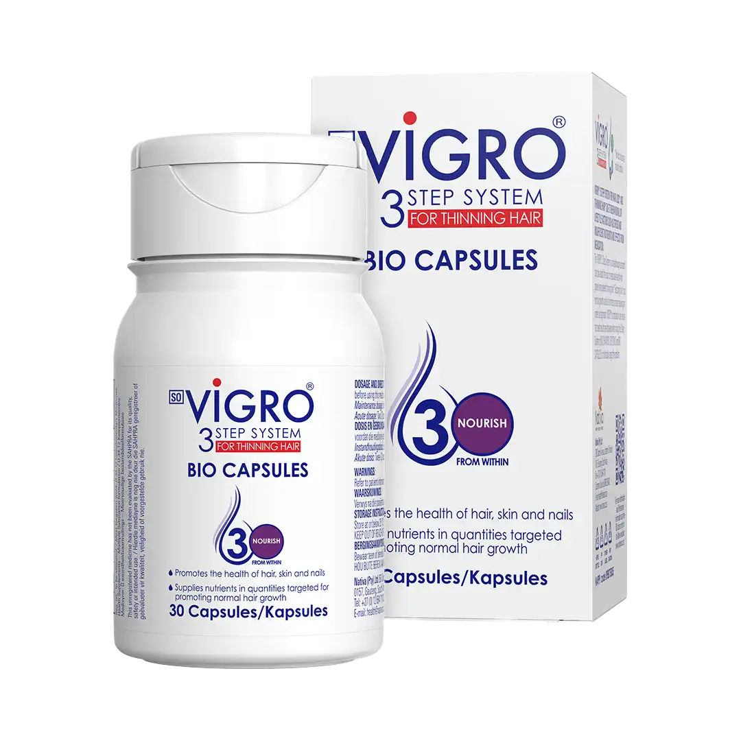 Vigro Hair Supplement Capsules, 30's