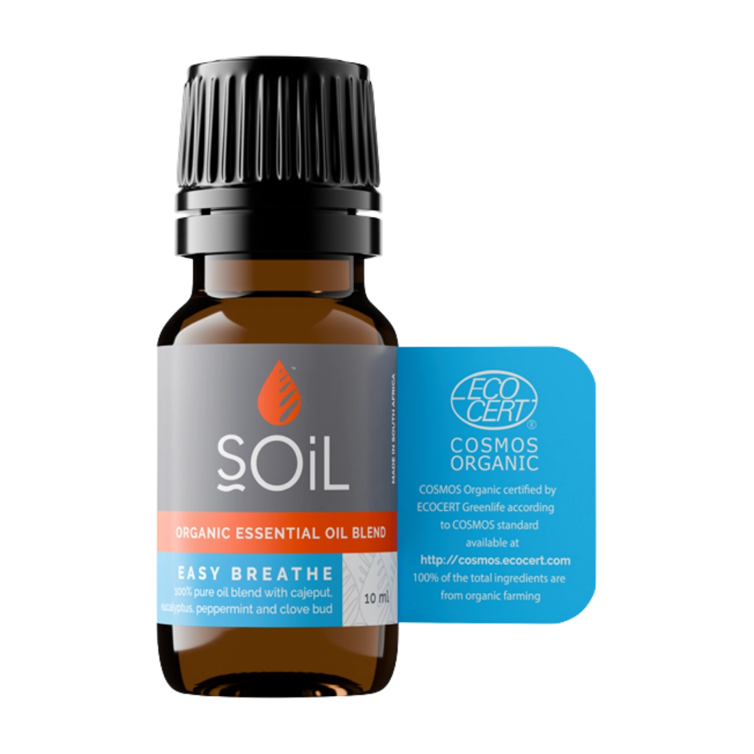 Soil Organic Easy Breathe Essential Oil Blend, 10ml
