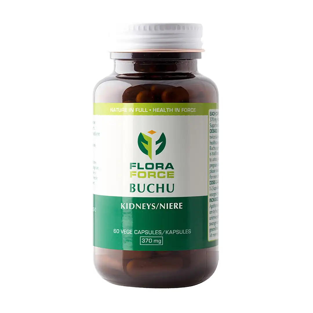 Flora Force Buchu 370Mg Capsules, 60's