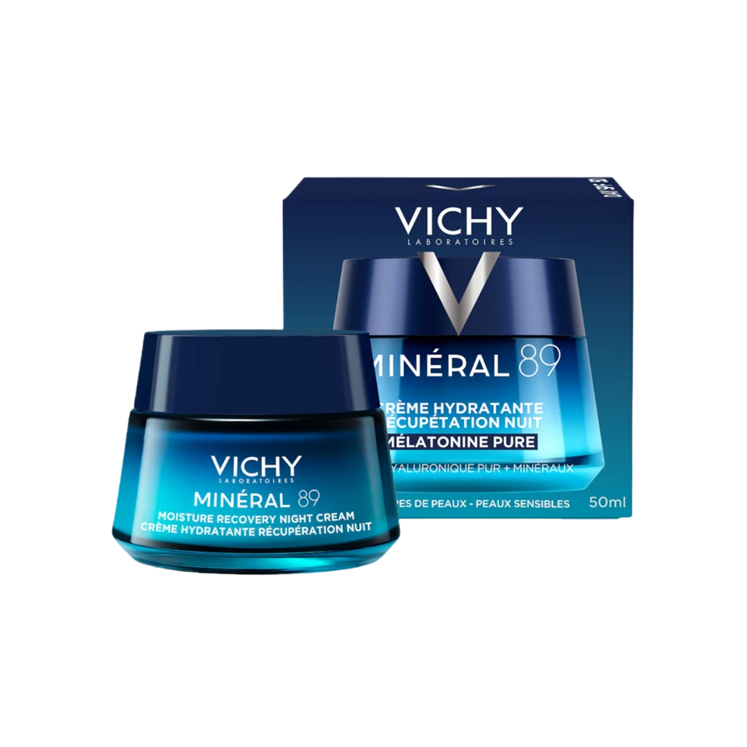 Vichy Mineral 89 Moisture Recovery Night Cream, 50ml
