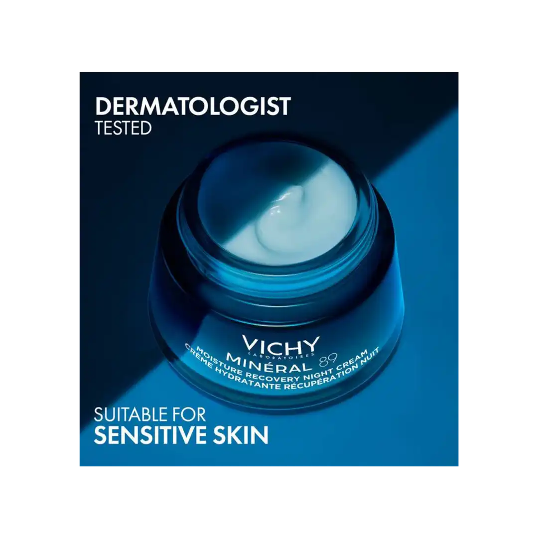 Vichy Mineral 89 Moisture Recovery Night Cream, 50ml