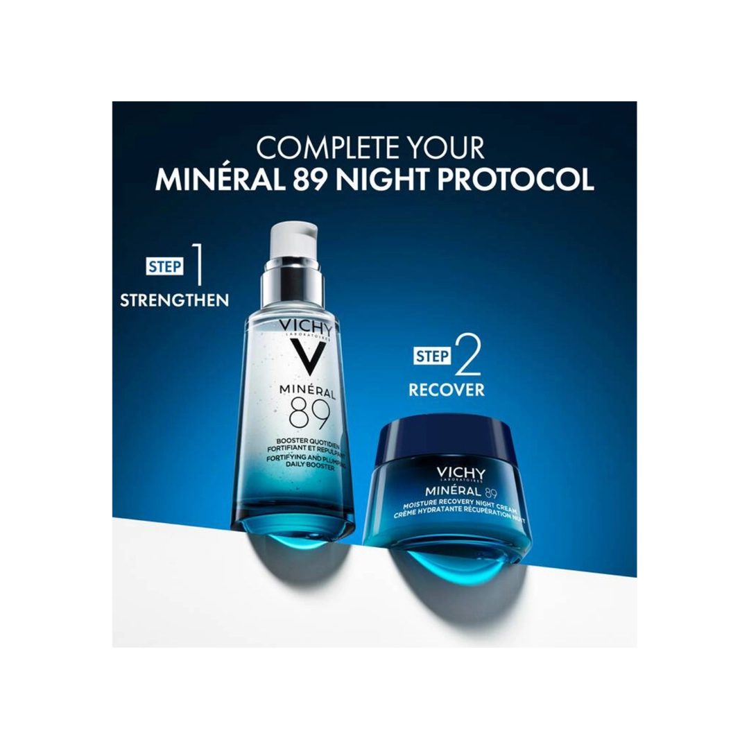 Vichy Mineral 89 Moisture Recovery Night Cream, 50ml