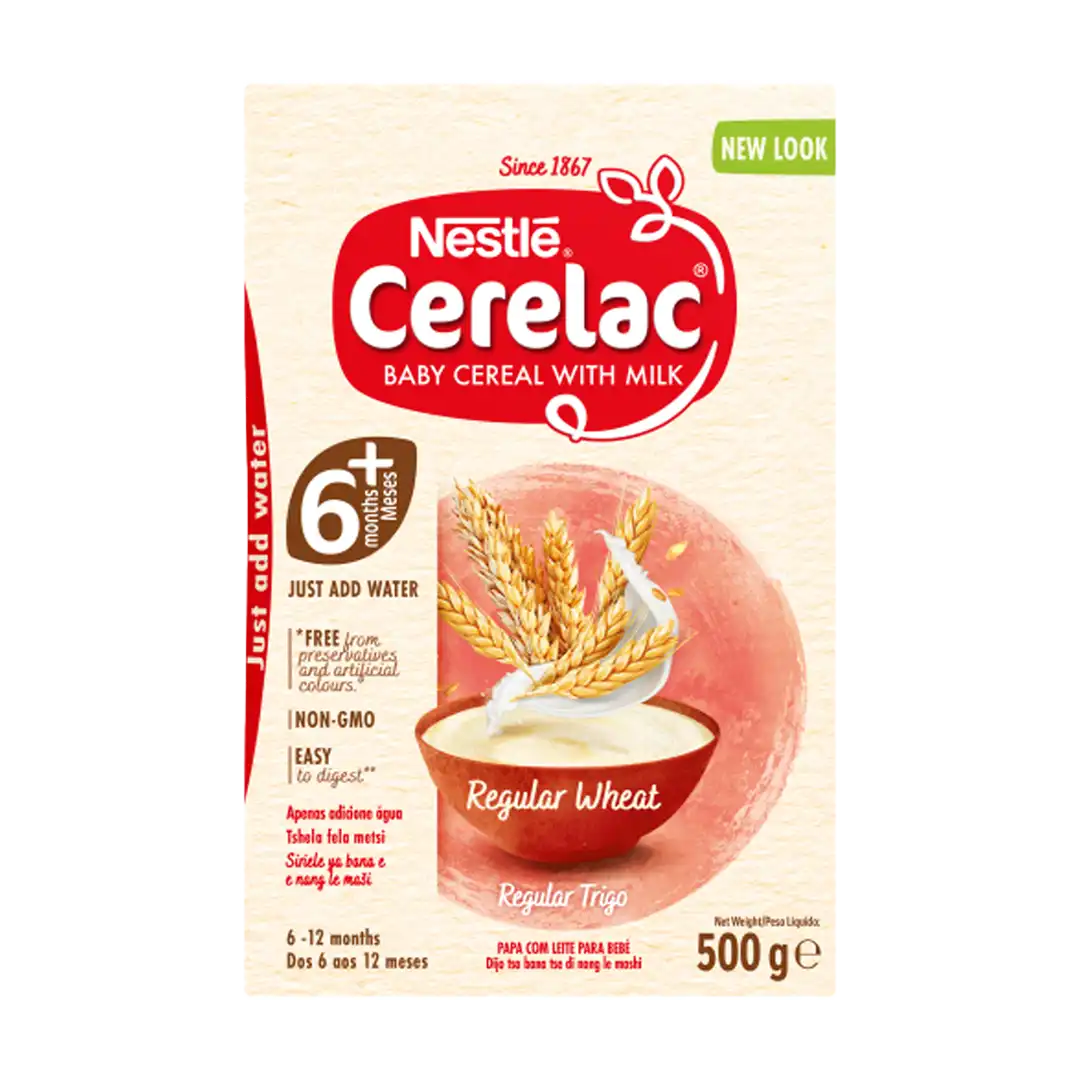 Nestlé Cerelac Baby Cereal Regular 6 Months, 500g