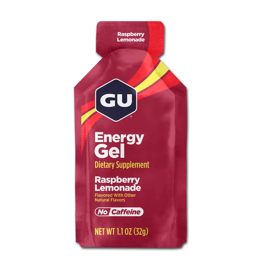 GU Energy Gel Raspberry Lemonade NO Caffeine, 32G
