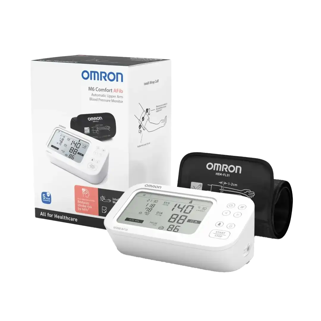 Omron M6 Comfort AFib Arm Blood Pressure Monitor