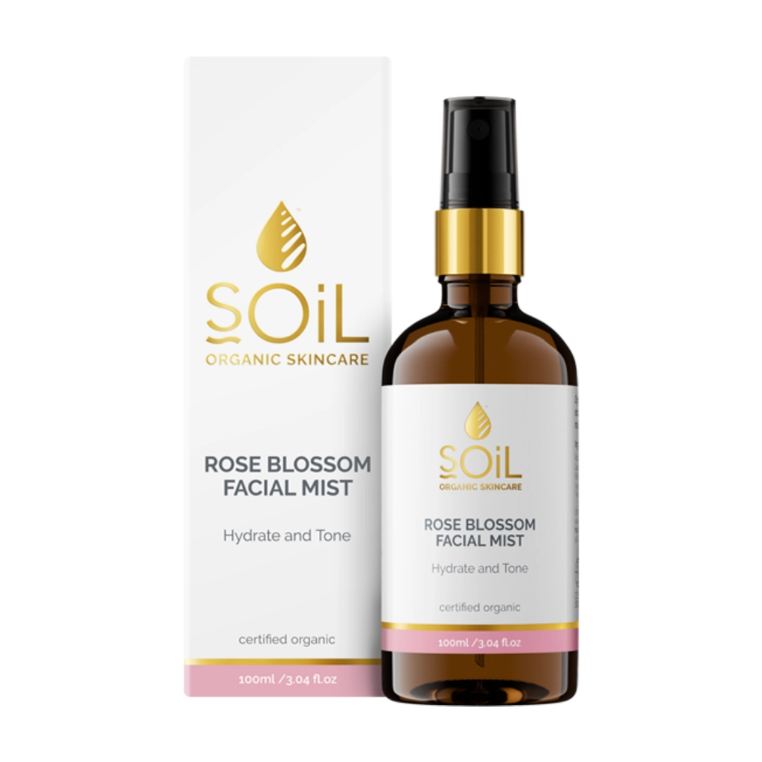 Soil Organic Rose Blossom Facial Mist, 100ml