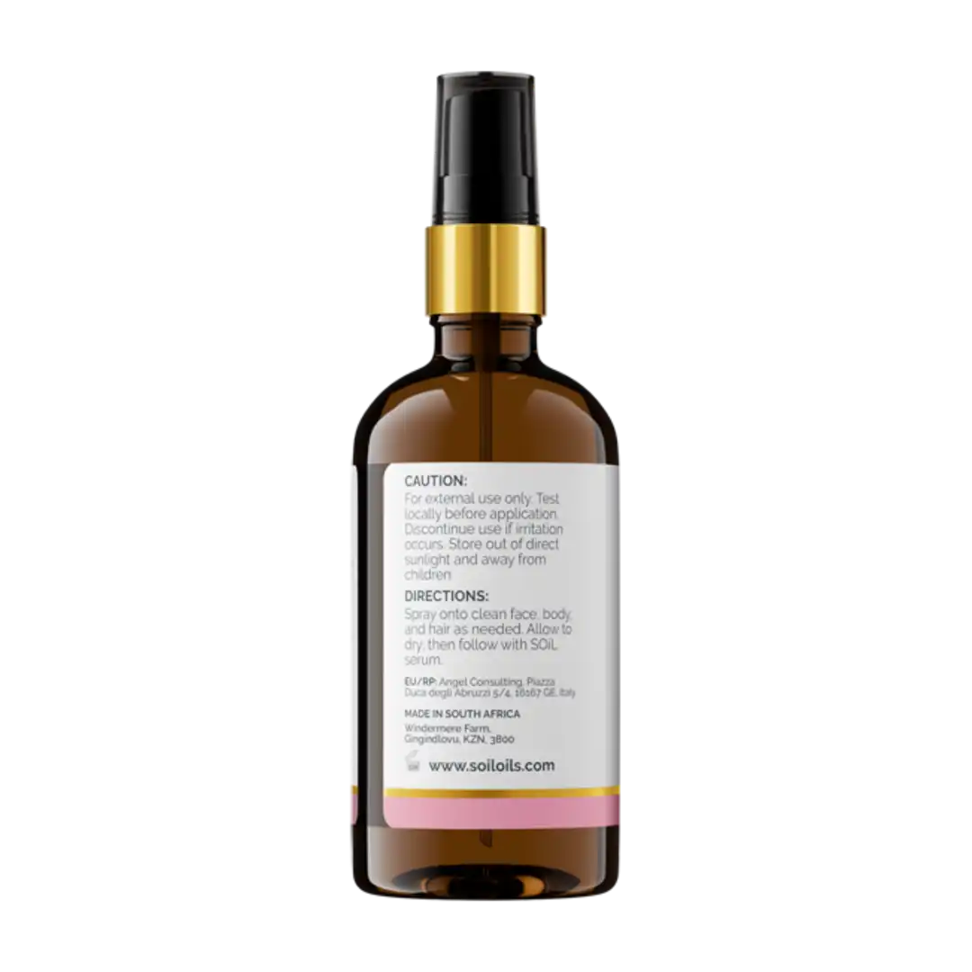 Soil Organic Rose Blossom Facial Mist, 100ml