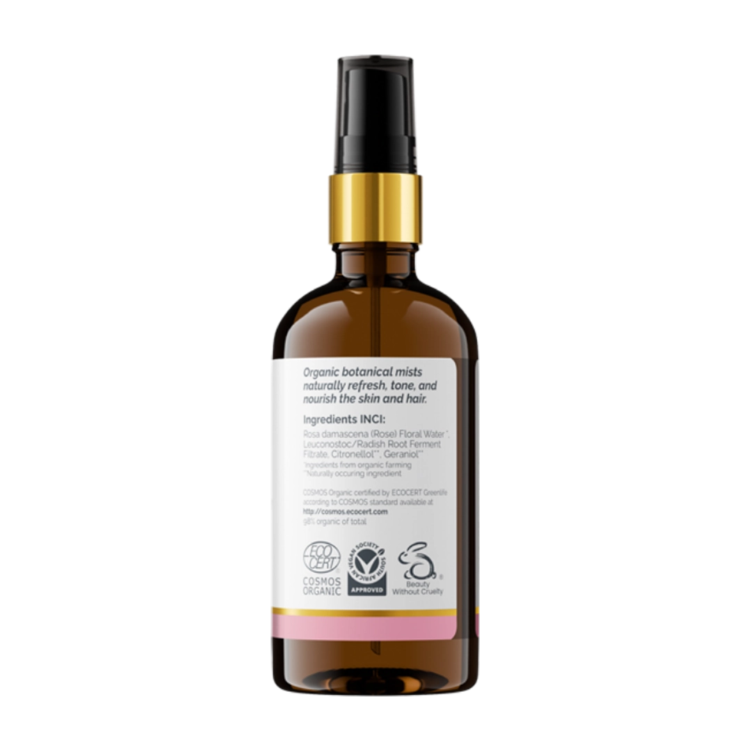 Soil Organic Rose Blossom Facial Mist, 100ml