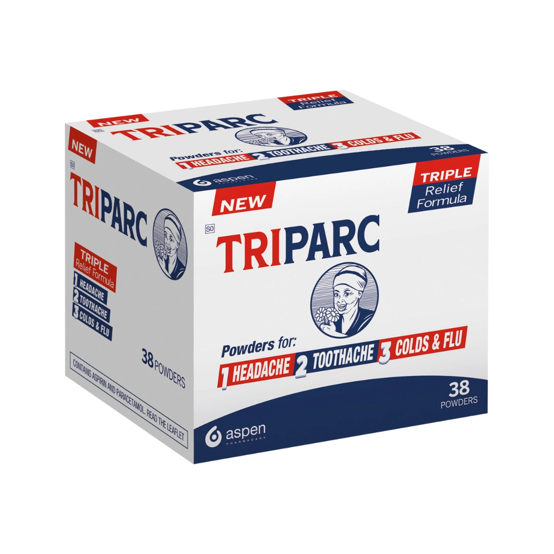 Triparc Powders Plain, 38's