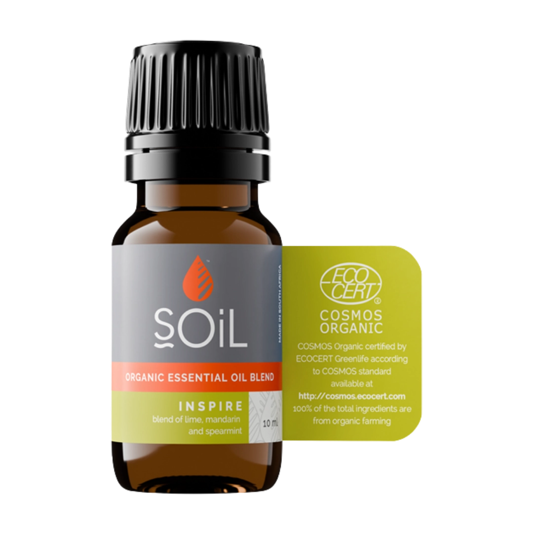 Soil Organic Inspire Essential Oil Blend, 10ml