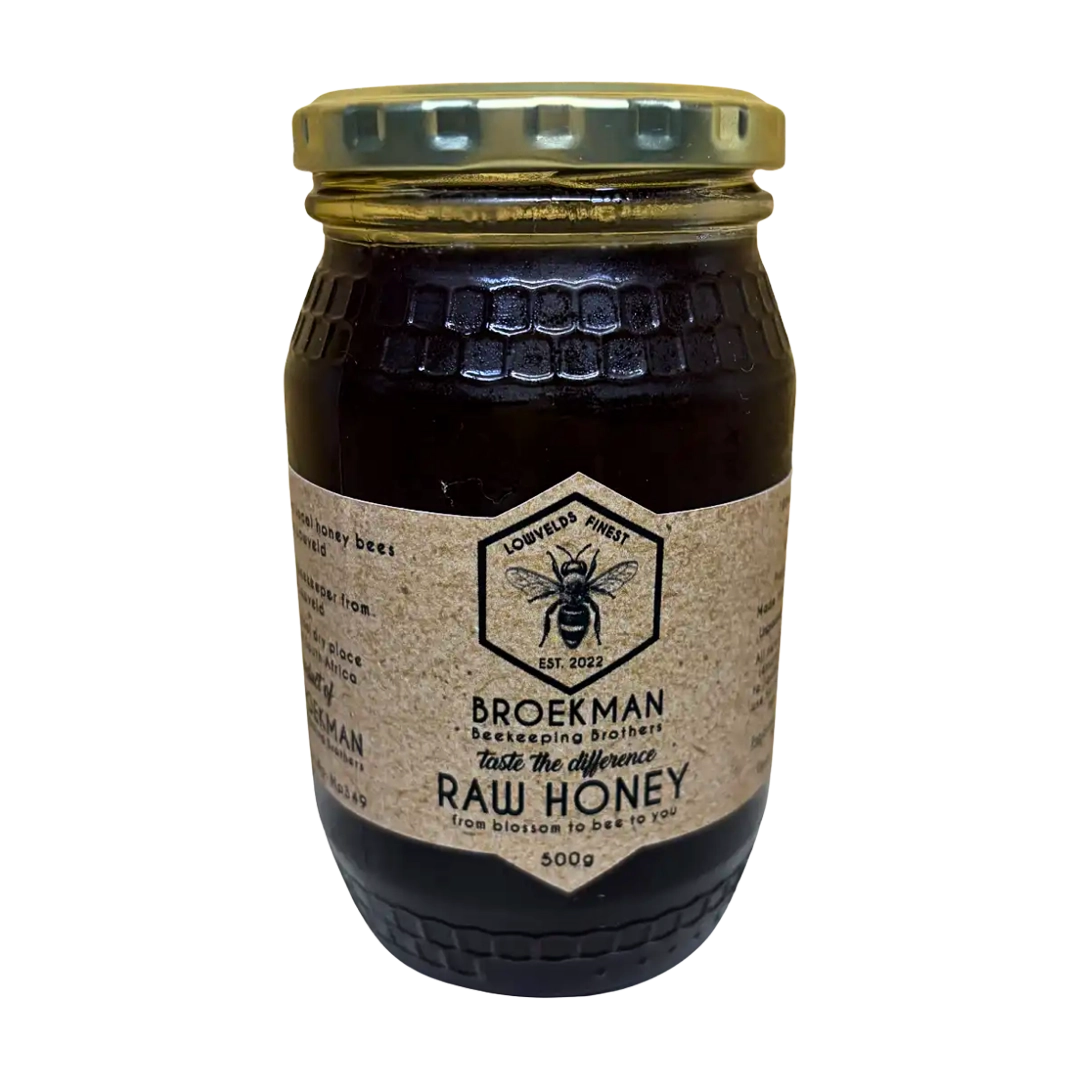 Broekman Raw honey, 500g
