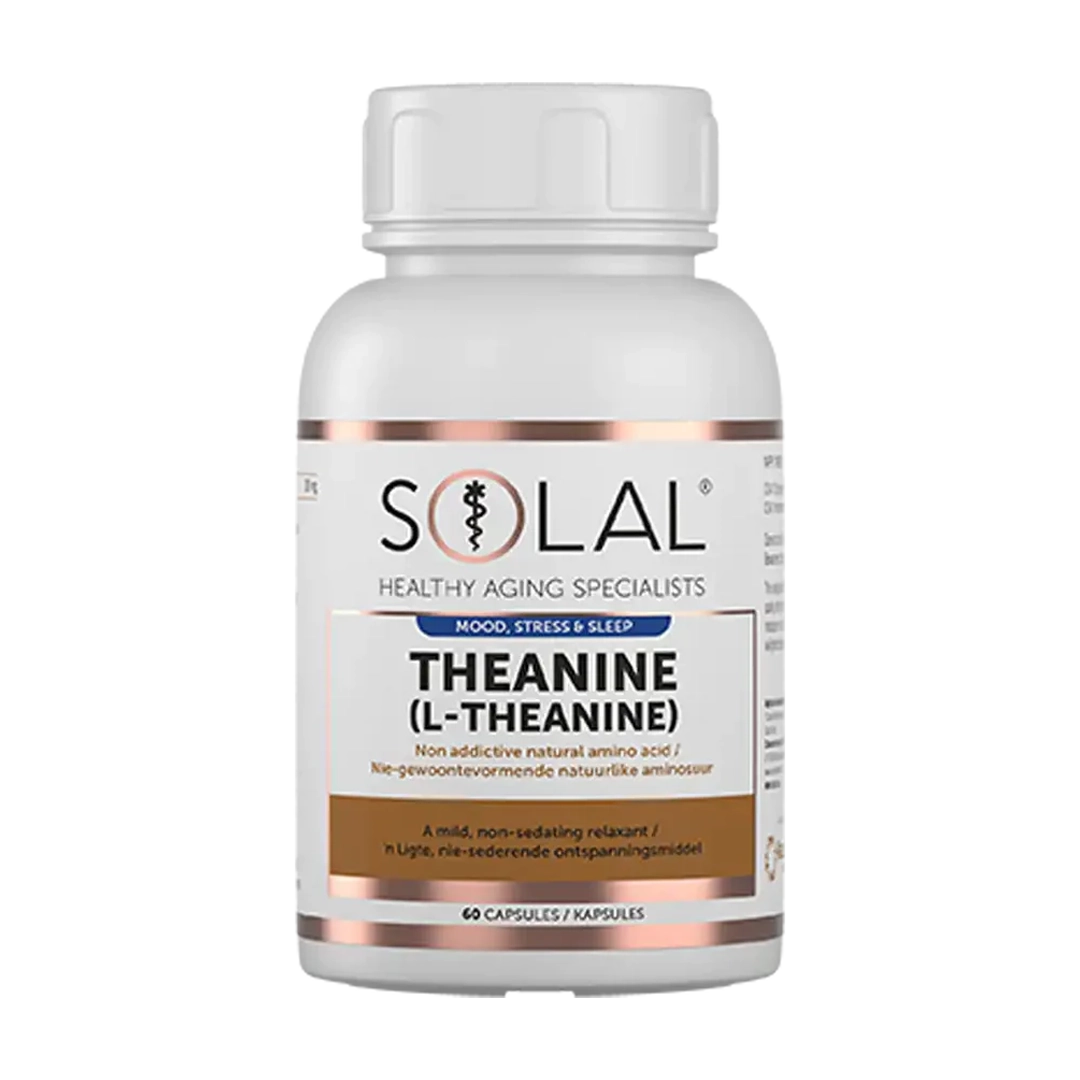 Solal L-theanine 300mg Capsules, 60's