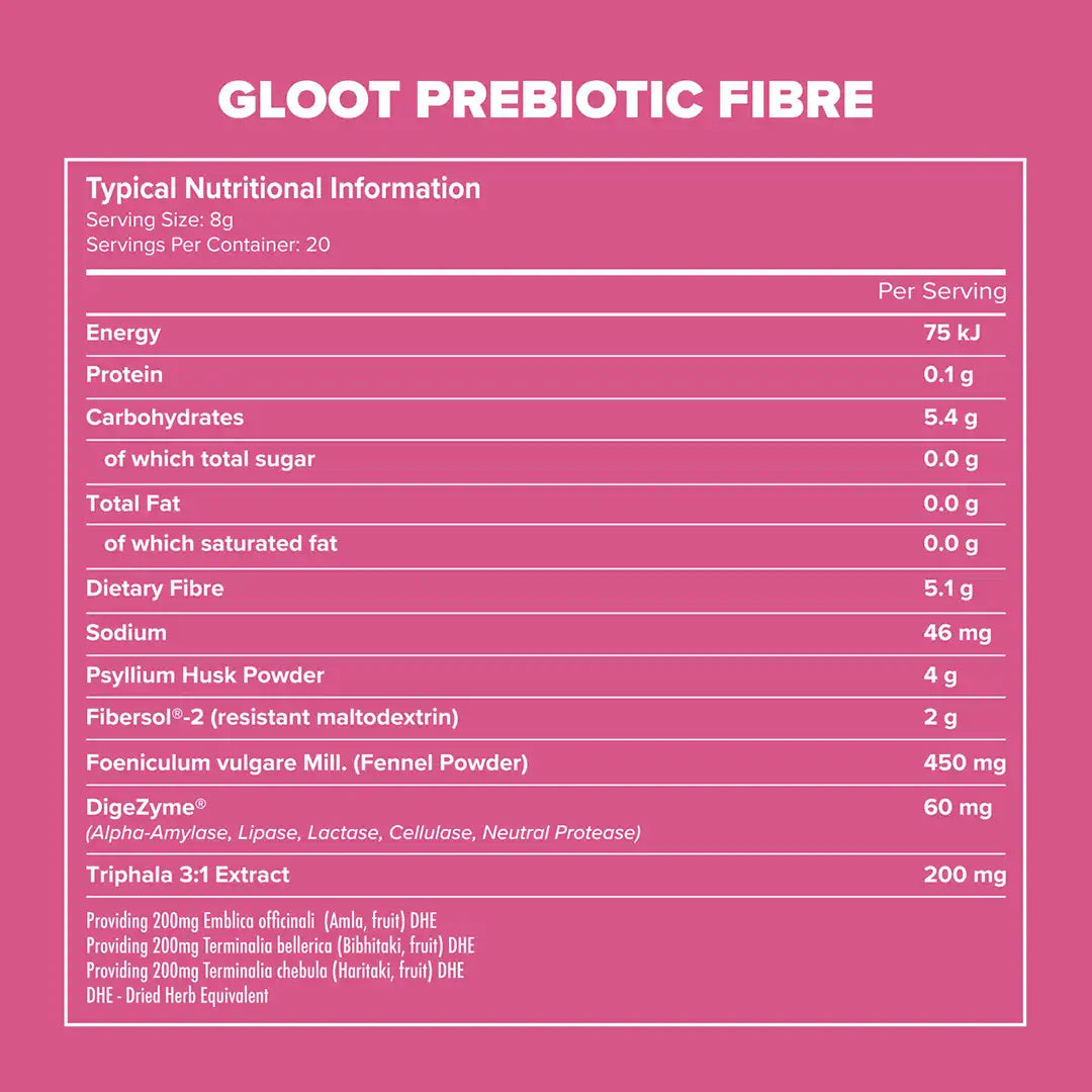 Gloot Prebiotic Fibre Berry Mix, 170g