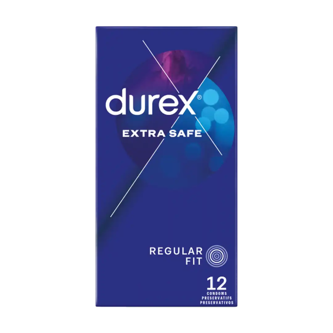 Durex Extra Safe Condoms, 12 Pack