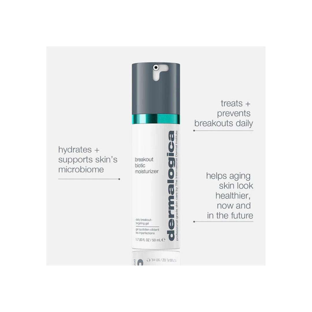 dermalogica breakout biotic moisturiser, 50ml