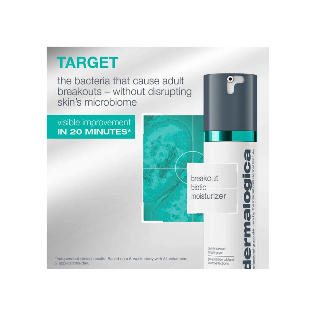 dermalogica breakout biotic moisturiser, 50ml