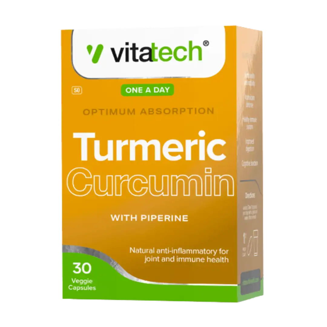 Vitatech Turmeric Curcumin Capsules, 30's