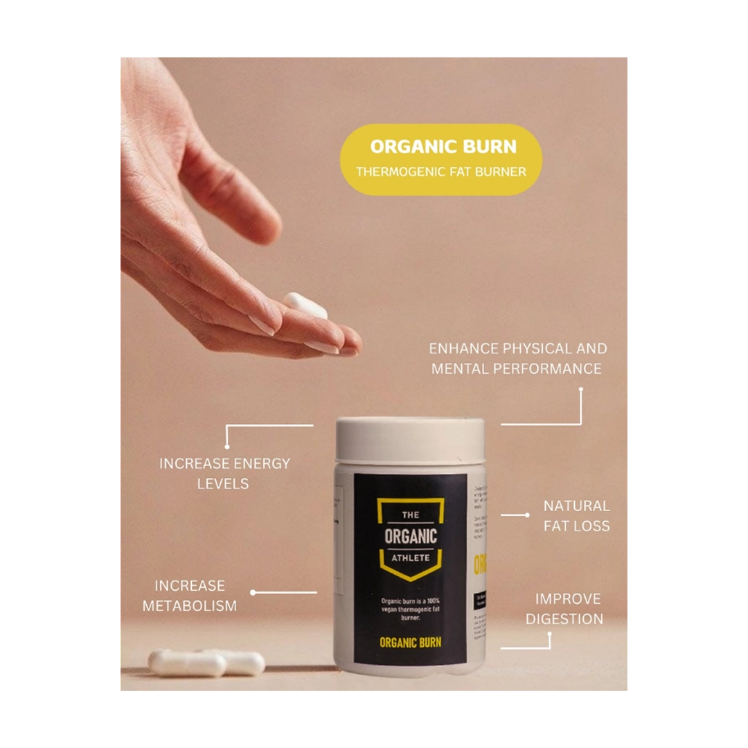 The Organic Athlete Organic Burn Capsules, 120's