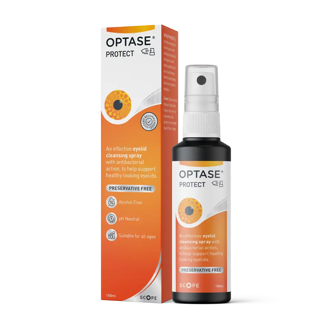 Optase Protect Cleansing Antibacterial Eye Spray, 100ml