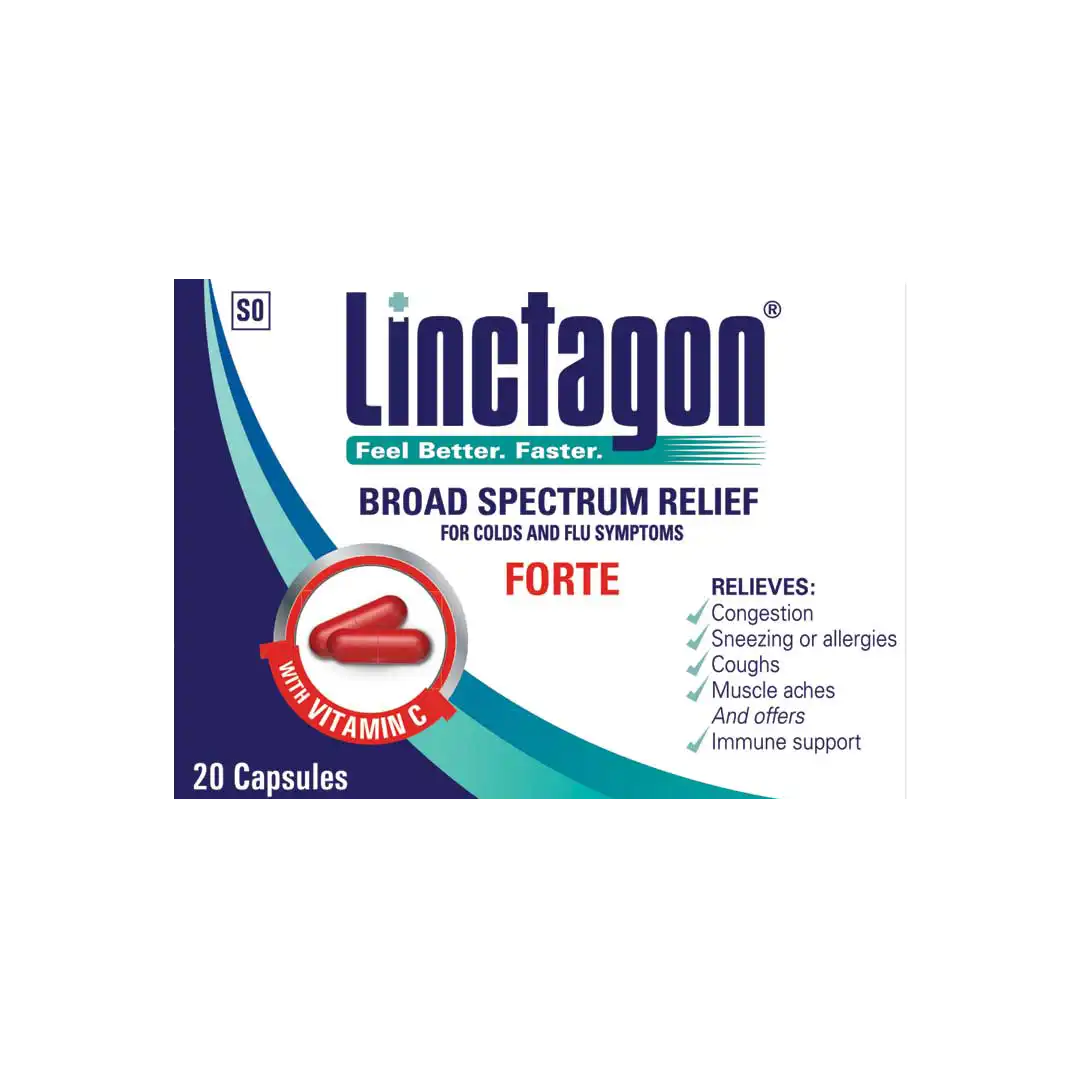 Linctagon Forte Infection Support Capsules, 20's