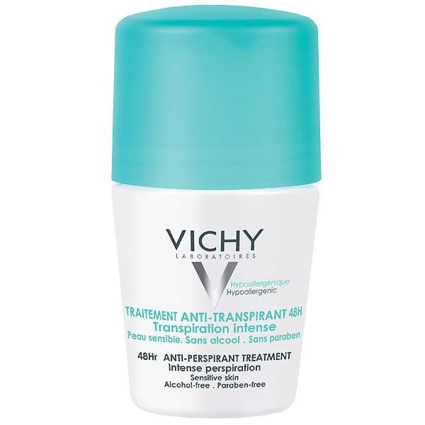 Vichy Toiletries Vichy Anti-Perspirant Treatment 48hr Roll-on Alcohol-Free, 50ml 3337871320300 101706