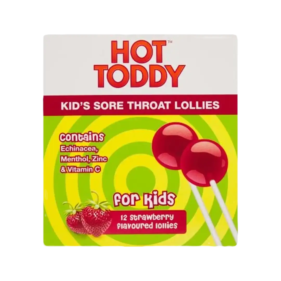 Hot Toddy Throat Lollies, 12's