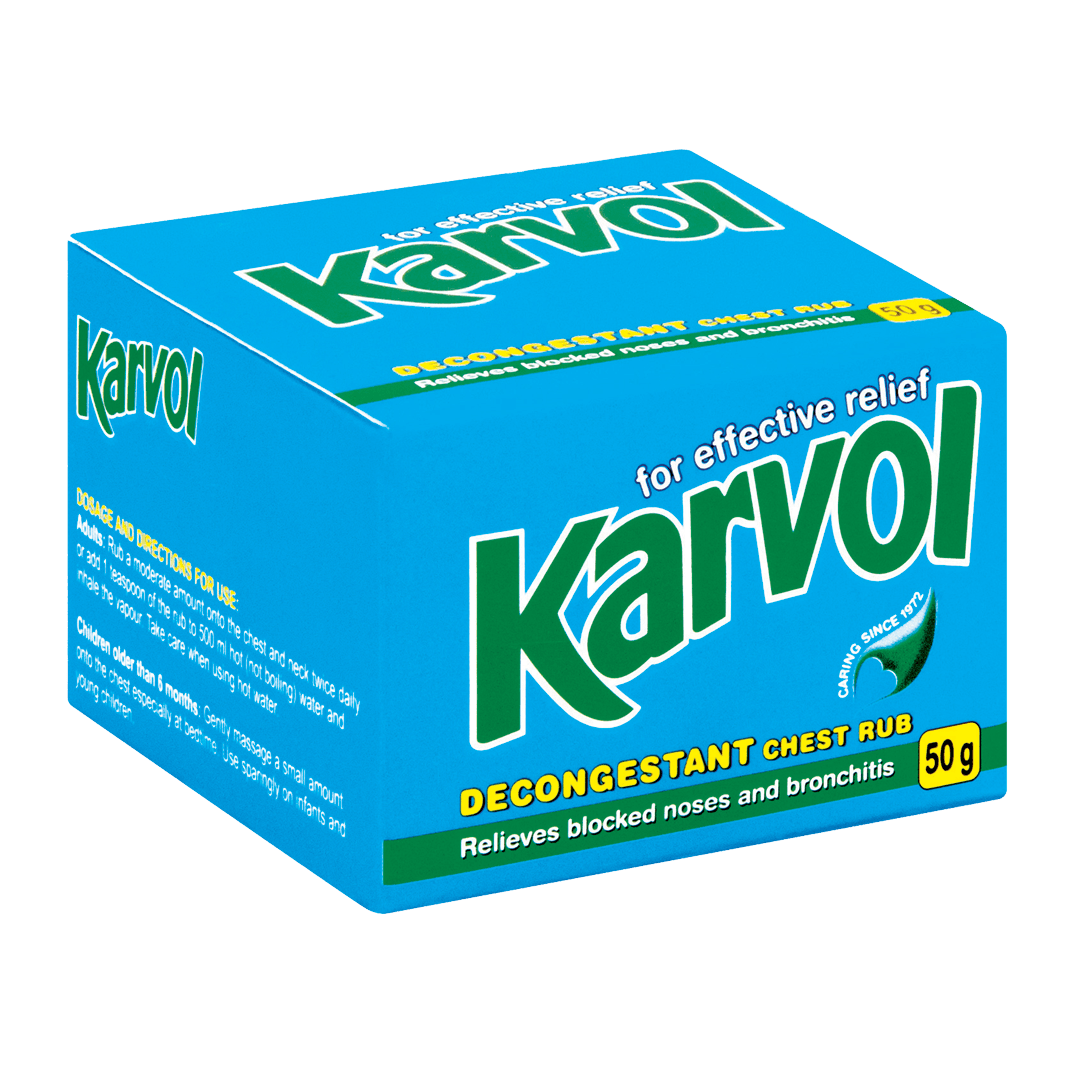Karvol Health Karvol Decongestant Chest Rub, 50g 6002413011356 103312
