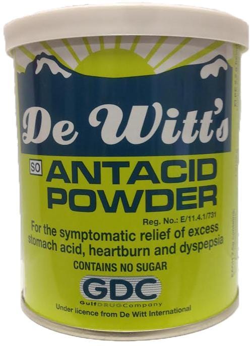 De Witts Health De Witts Antacid Powder, 100g 6001331708287 103408