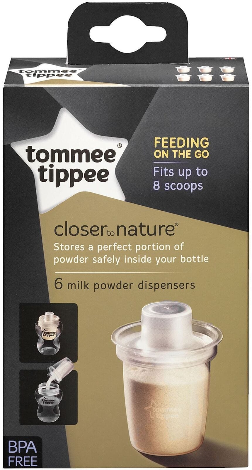 Tommee Tippee Baby Tommee Tippee Powder Milk Dispenser 5010415313621 109655
