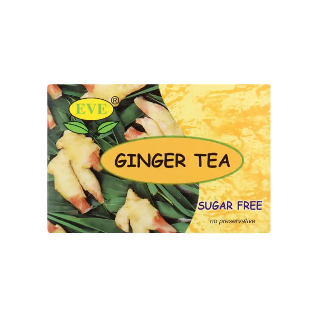 Eve Ginger Tea No Sugar Added, 20's
