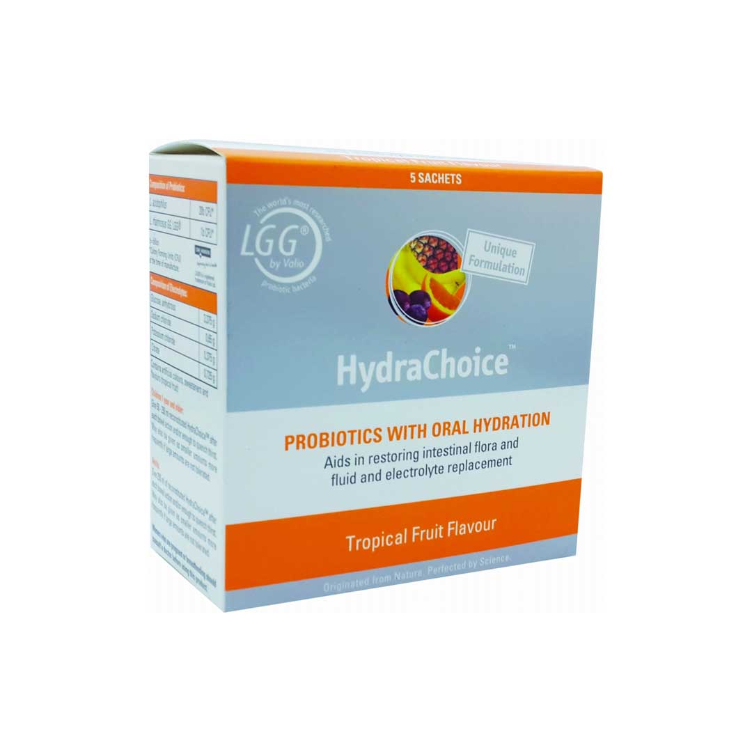 Hydrachoice Oral Hydration Tropical Fruit Sachets, 5's