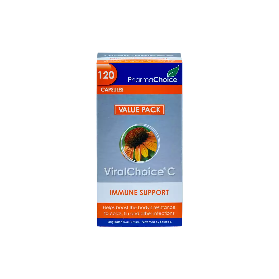 ViralChoice C Immune System Supplement Capsules, 120's