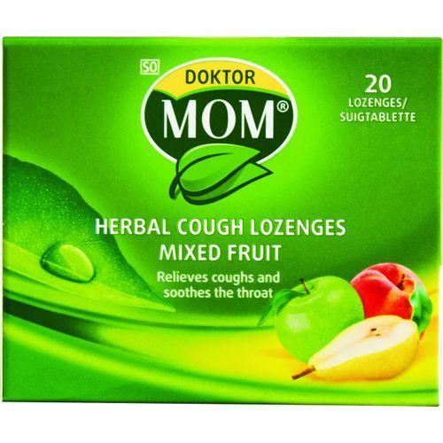 Doktor Mom Health Doktor Mom Herbal Cough Lozenges Mixed Fruit, 20's 3574661246703 122876