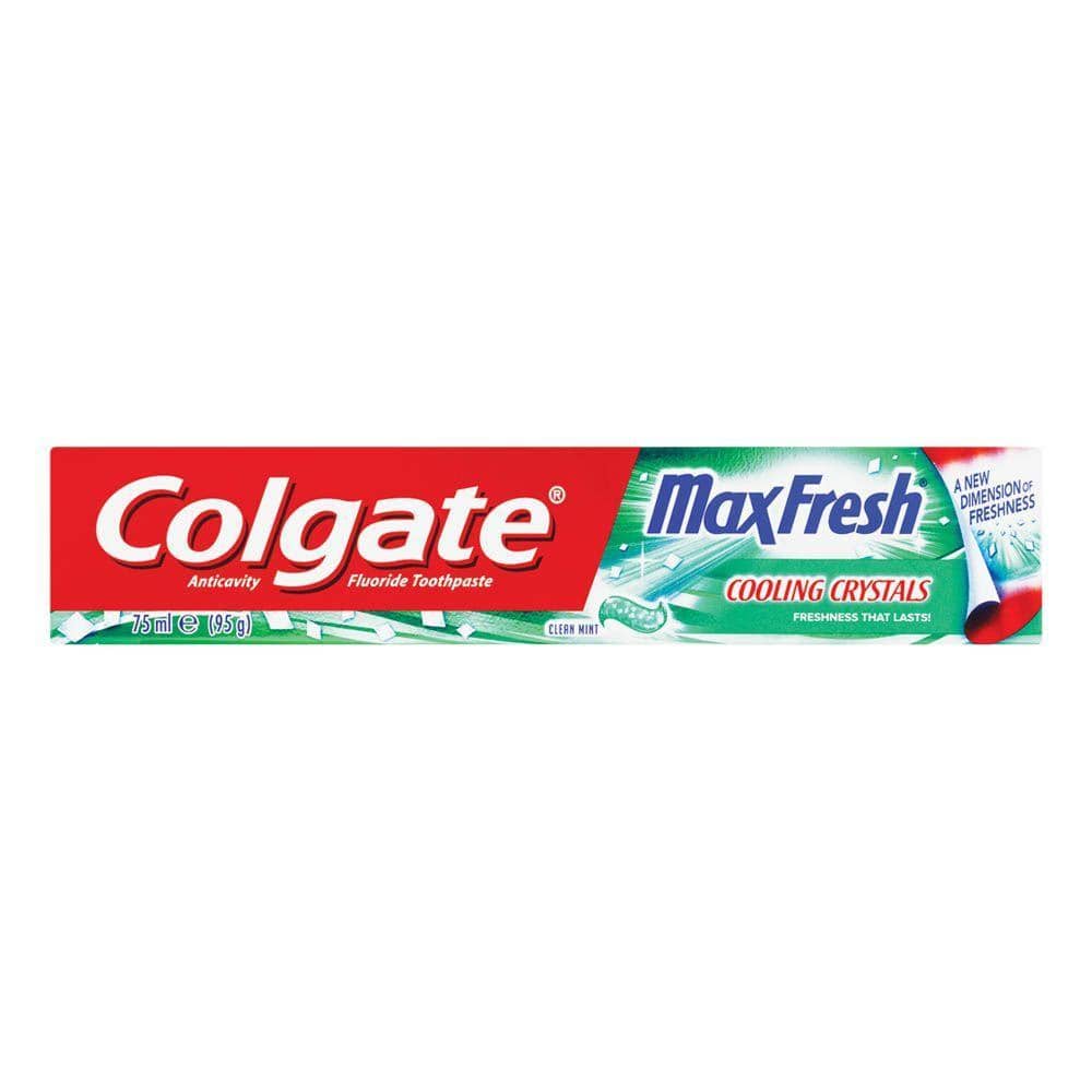 Colgate Toothpaste Max Fresh Clean Mint, 75ml