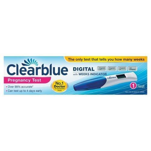 Clearblue Health Clearblue Digital Pregnancy Single Test 4084500477360 124217