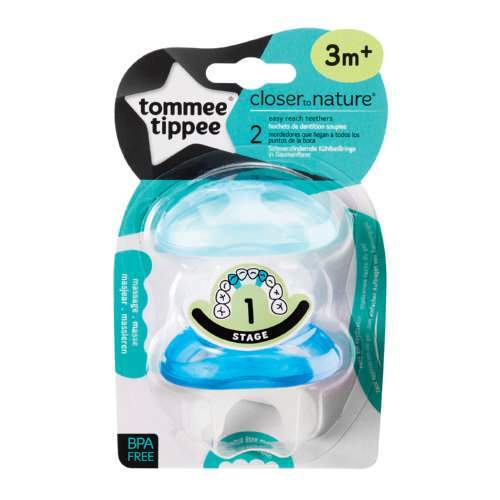 Tommee Tippee Baby Tommee Tippee Teethers Stage 1, 2's 5010415364500 125420
