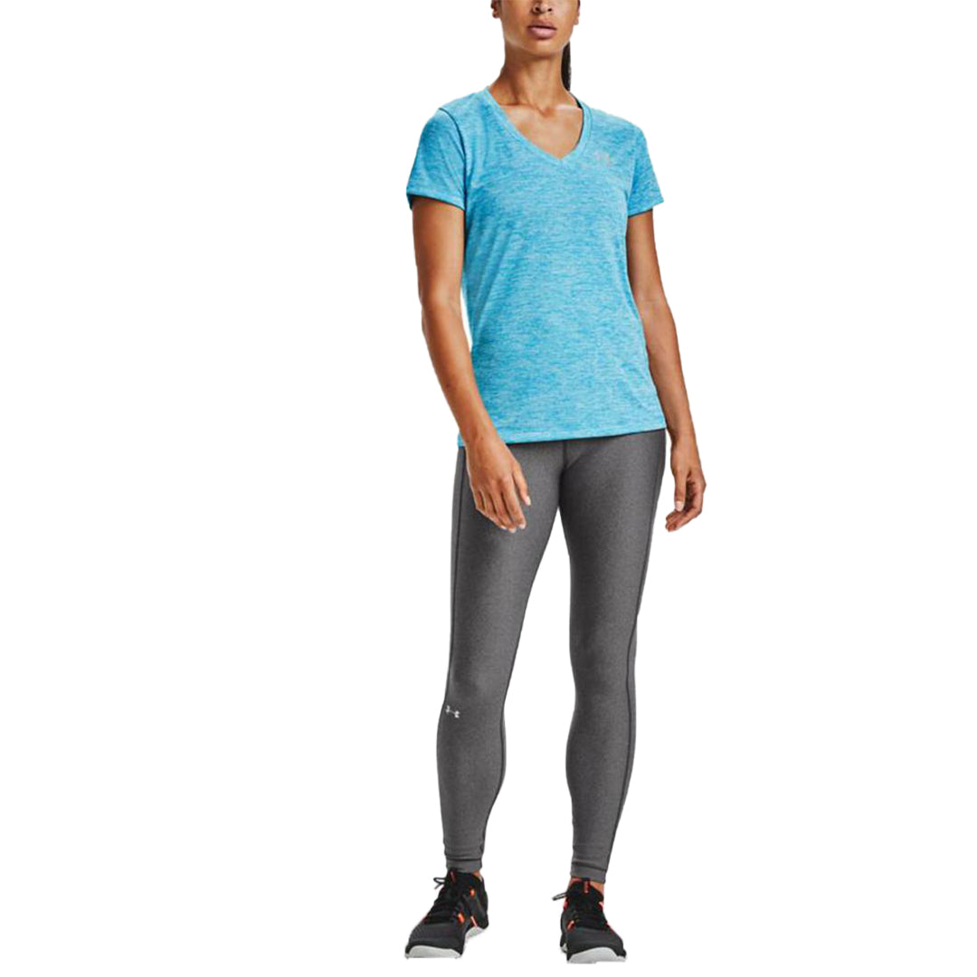 Women's UA Tech Twist Graphic LU Short Sleeve Shirt Blue, Assorted Sizes