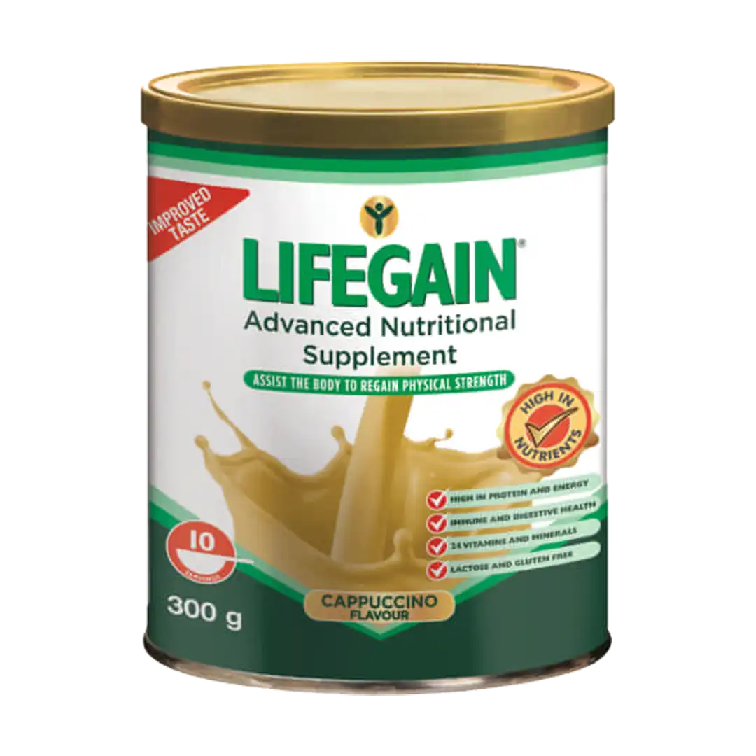 Lifegain Advanced Nutritional Support Cappuccino, 300g