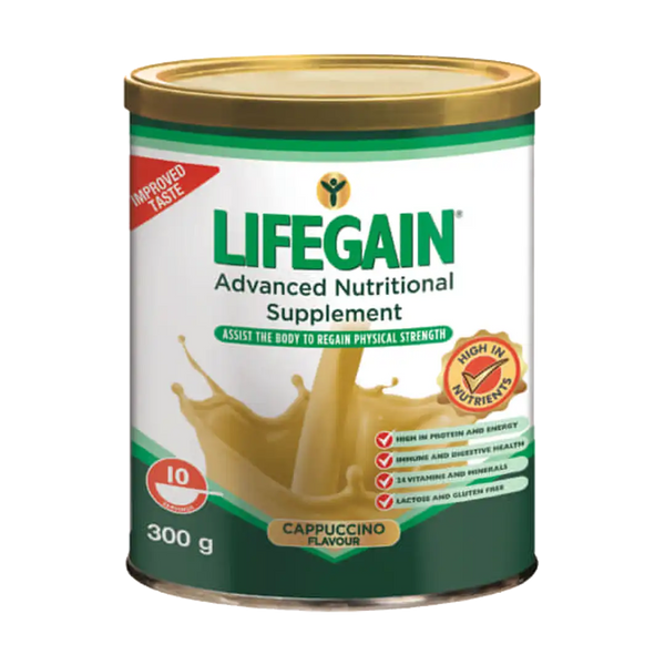 Lifegain Advanced Nutritional Support Cappuccino, 300g