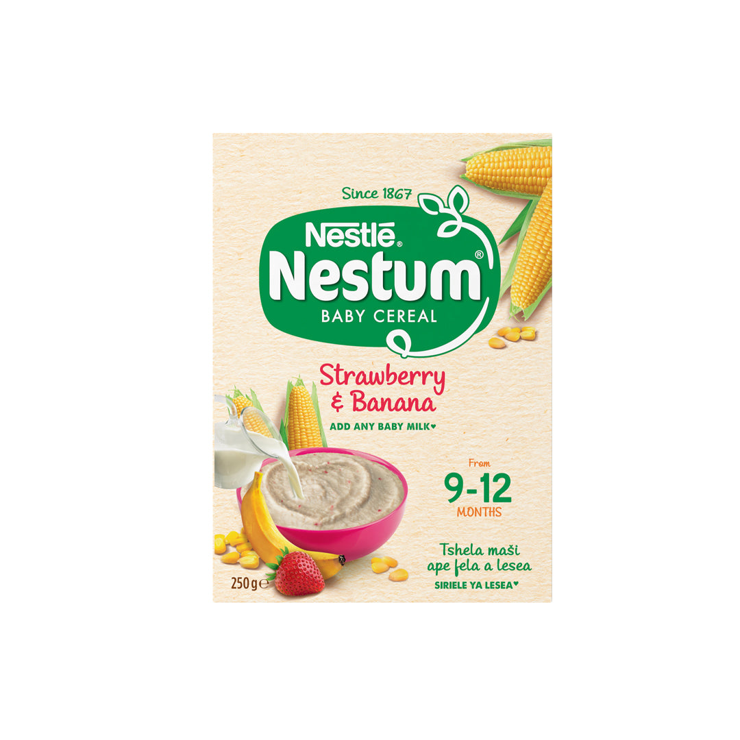 Nestle Nestum Baby Cereal Stage 3 Banana & Strawberry, 250g