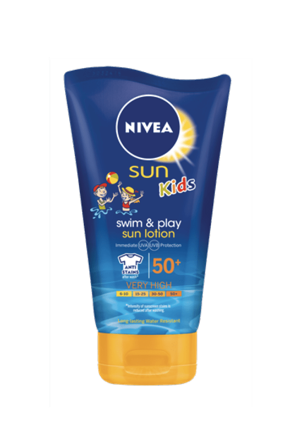 Nivea Toiletries Nivea Sun Kids Swim & Play Lotion SPF50+ 150ml 6009661219022 133887