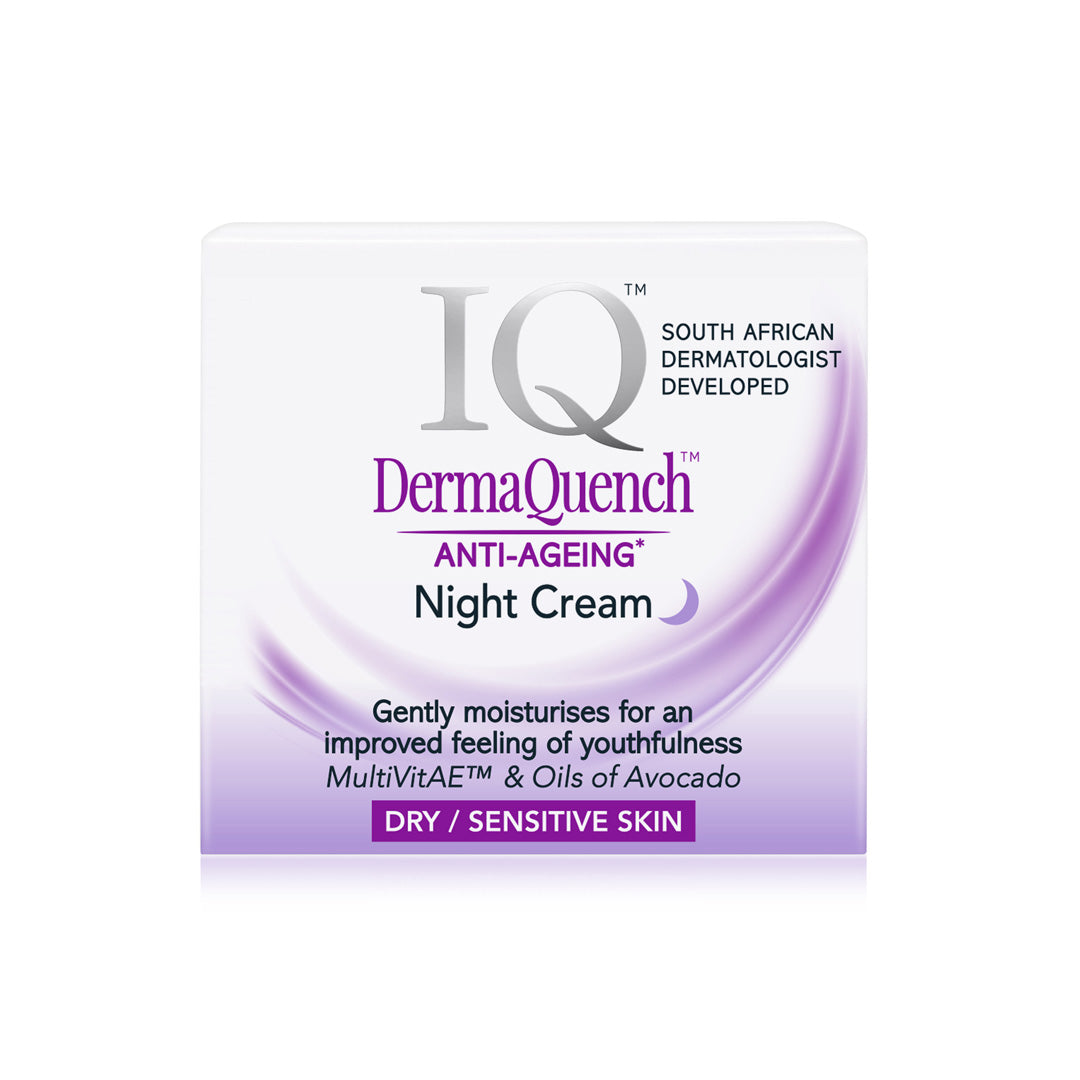 IQ DermaQuench Anti-Ageing Night Cream Dry & Sensitive Skin, 50ml