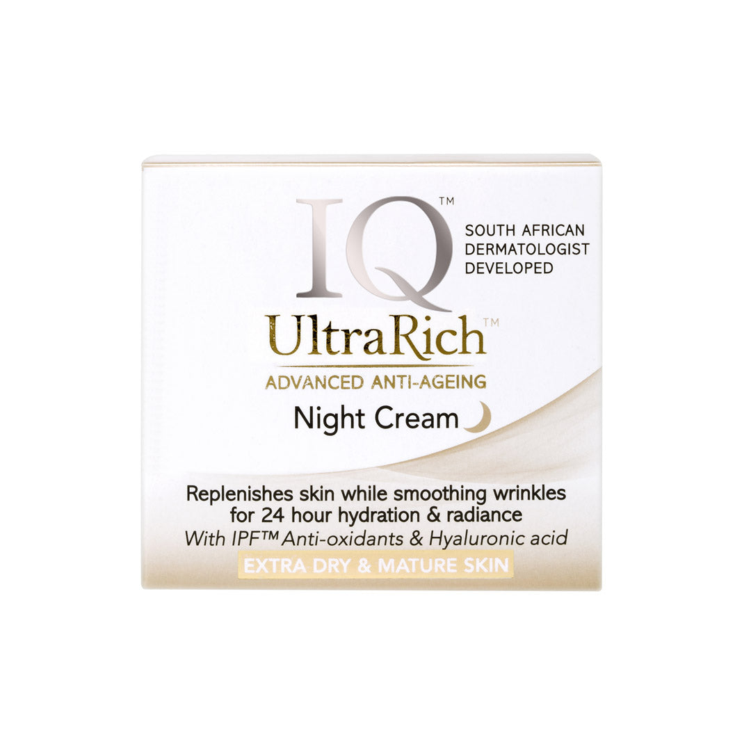 IQ UltraRich Advanced Anti-Ageing Night Cream Extra Dry & Mature Skin, 50ml