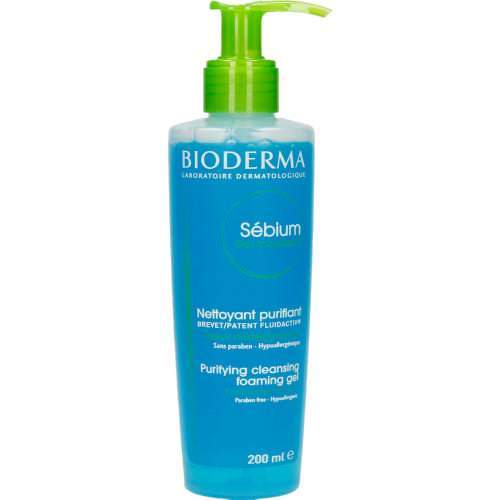 Mopani Pharmacy Beauty Bioderma Sebium Purifying Cleansing Gel Pump Bottle, 200ml 3401578653709 134782