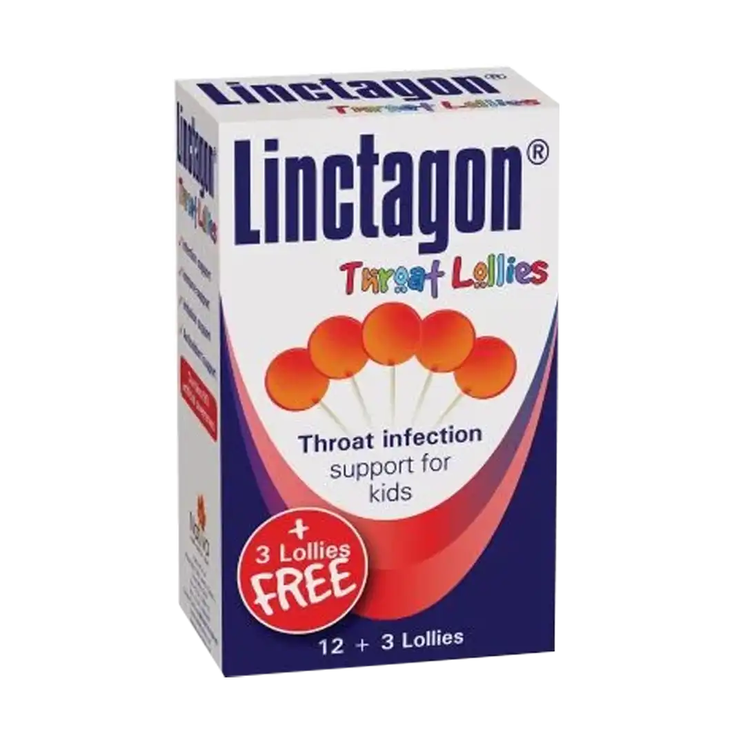 Linctagon Junior Throat Lollies, 12's