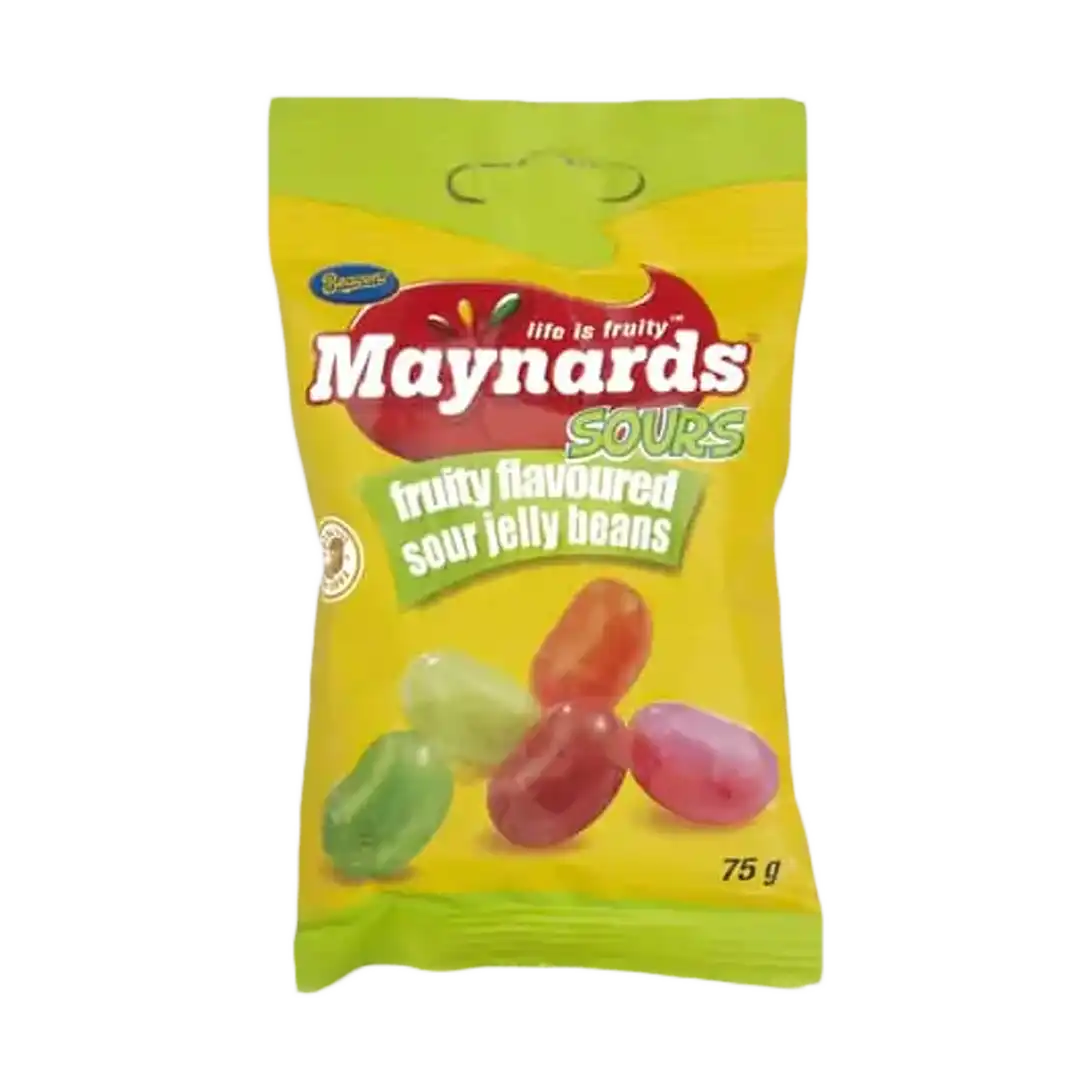 Beacon Maynards Sour Jelly Beans, 75g